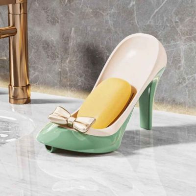 porte savon pour baignoire vert savon