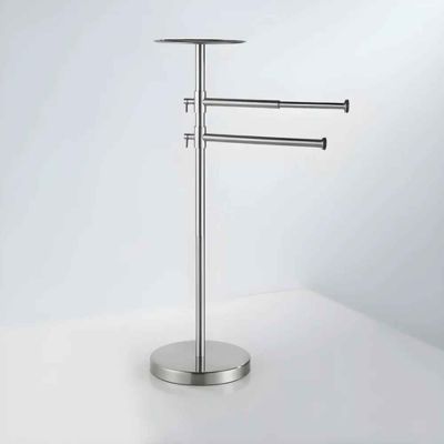 Porte serviettes sur pied salle de bain | Design Inox™