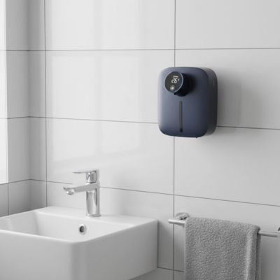 Distributeur de savon automatique  bleu