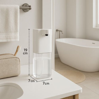 distributeur de savon automatique dimensions gauche baignoire