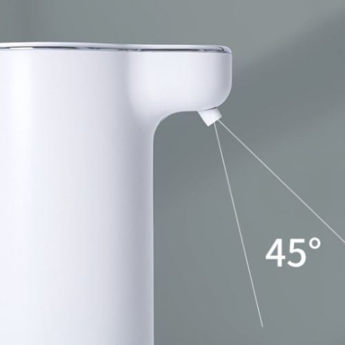 distributeur de savon automatique montre angle jet