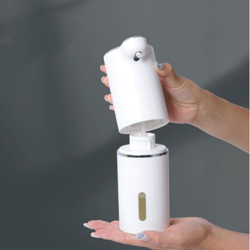distributeur de savon automatique montre pour recharger