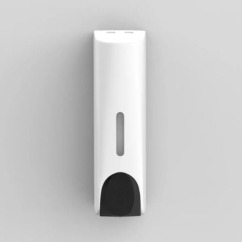  distributeur gel douche blanc un variante