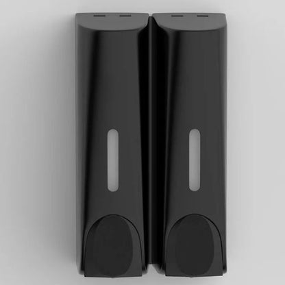 distributeur gel douche noir deux variante