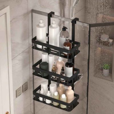 etagere salle de bain trois douche