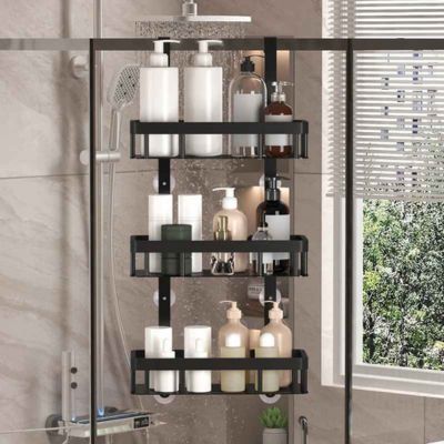 etagere salle de bain trois fenetre