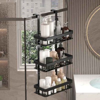etagere salle de bain trois gauche miroir