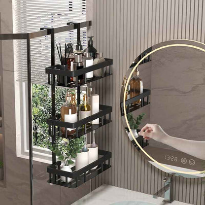 etagere salle de bain trois gauche mirroir