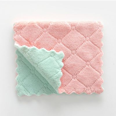 lavettes pour salle de bain vue bicolore