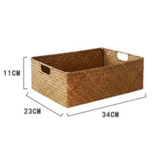 panier en osier rangement M dimensions