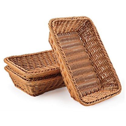 paniers en osier pour rangement les trois vides variante