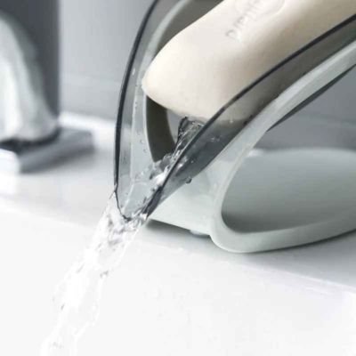 porte savon gris vue drainage