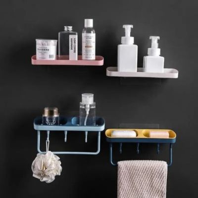 porte savon mural deux modele bleu jaune