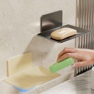 porte savon pour douche deux creme noir