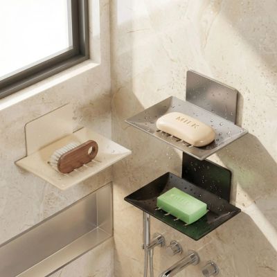 porte savon pou douche trois modeles