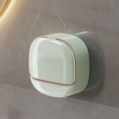 Porte savon pour douche vert clair