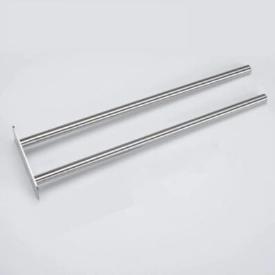 porte serviette argent variante