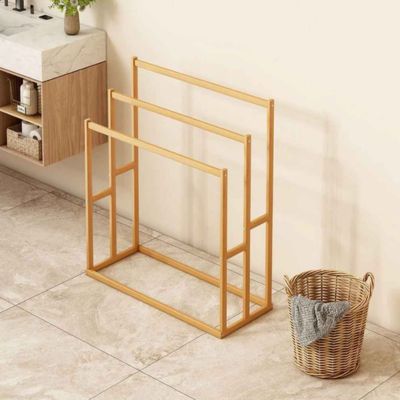porte serviette design bois vide