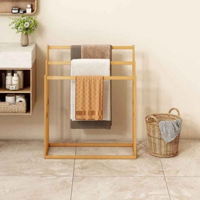 porte serviette design droite lavabo