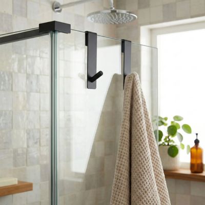 porte serviette deux noirs proche