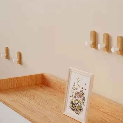  porte serviette en bois cinq clairs tableau