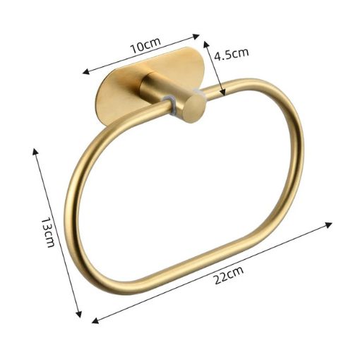 porte serviette salle de bain mural or dimensions variantes