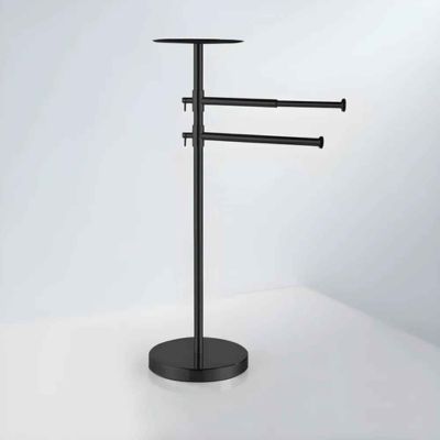 Porte serviettes sur pied salle de bain | Design Inox™