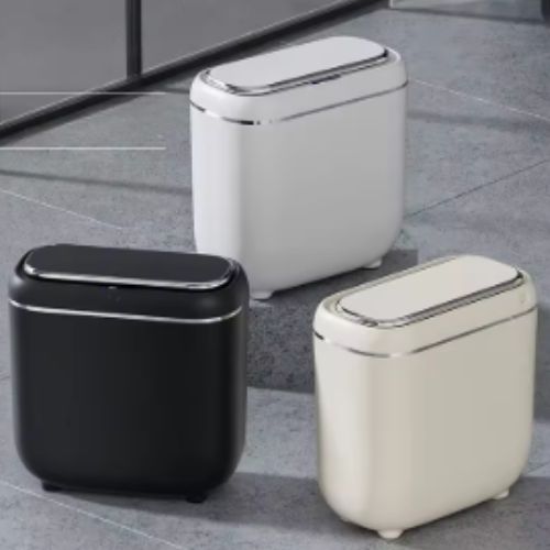 poubelles de salle de bain trois modeles differents