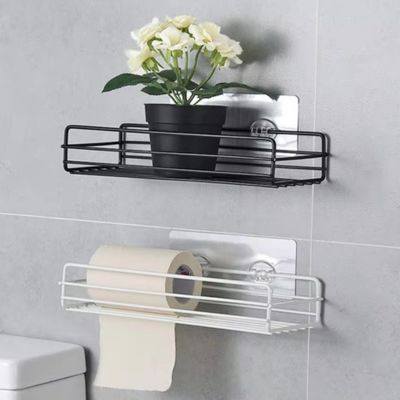 rangement dans la douche deux modeles fleurs