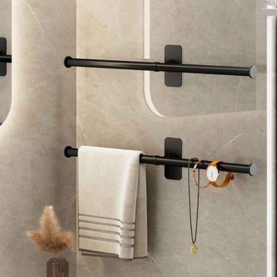 salle de bain porte serviette deux